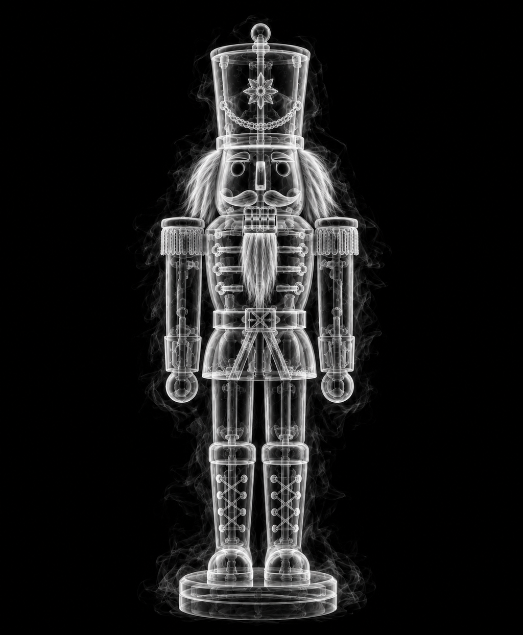 EXPOSED Nutcracker detailed X-ray artwork