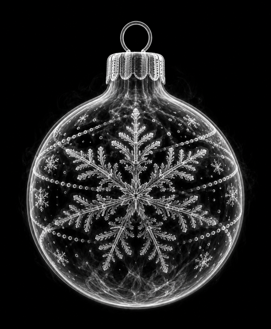 EXPOSED Ornament detailed X-ray artwork