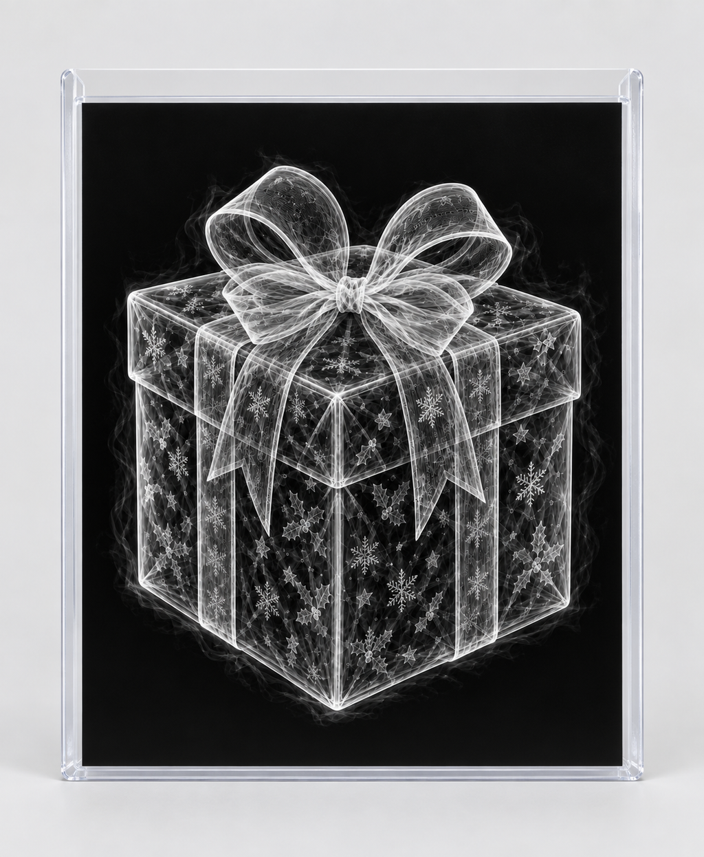EXPOSED CHRISTMAS — GIFT in clear rigid card sleeve