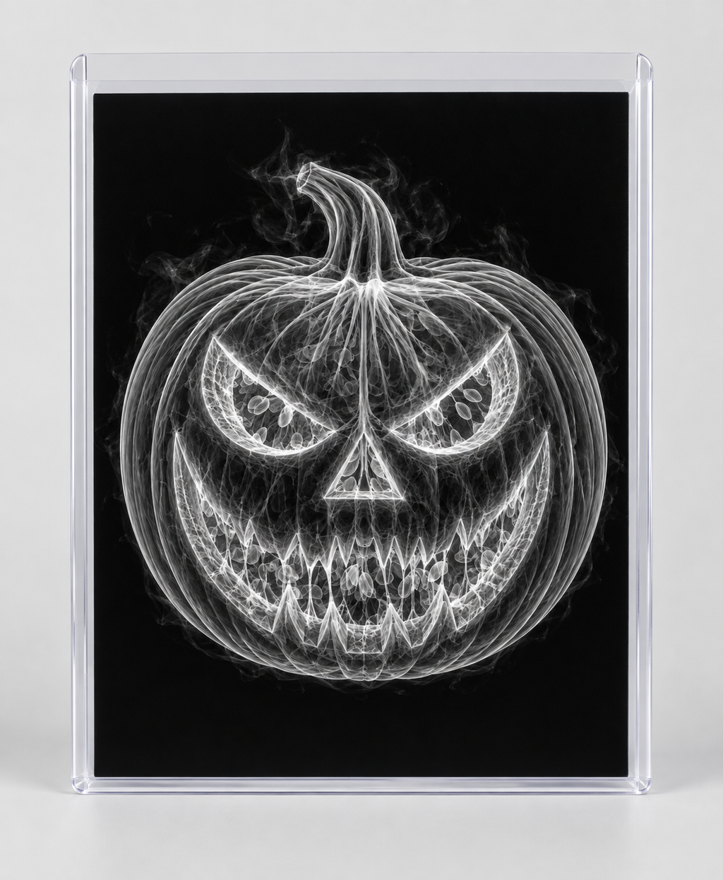 EXPOSED HALLOWEEN — PUMPKIN in clear rigid card sleeve