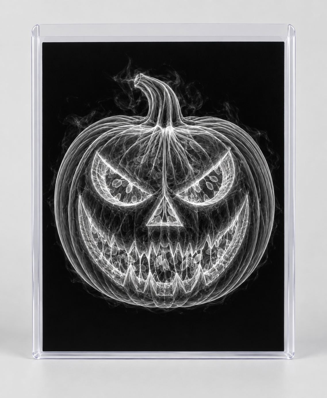 EXPOSED HALLOWEEN — PUMPKIN in clear rigid card sleeve