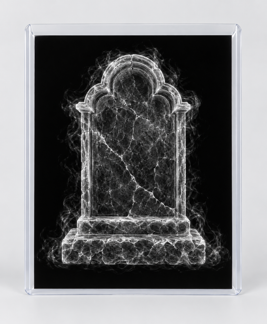 EXPOSED HALLOWEEN — TOMBSTONE in clear rigid card sleeve