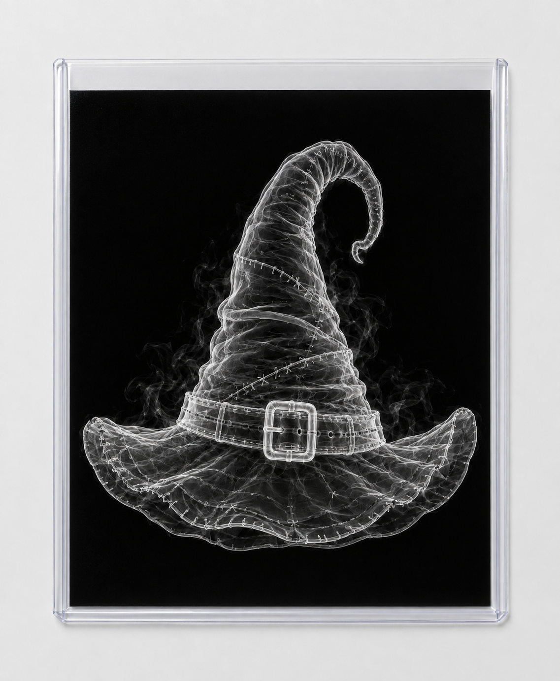EXPOSED HALLOWEEN — WITCH HAT in clear rigid card sleeve