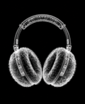 EXPOSED Winter Earmuffs X-ray artwork